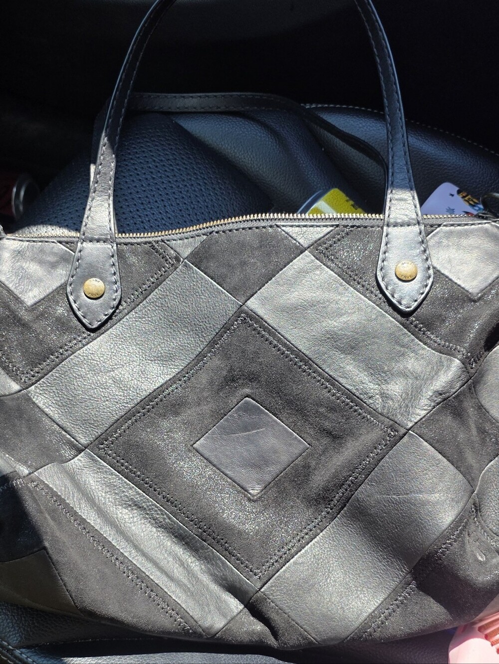 FRYE miren Patchwork Satchel